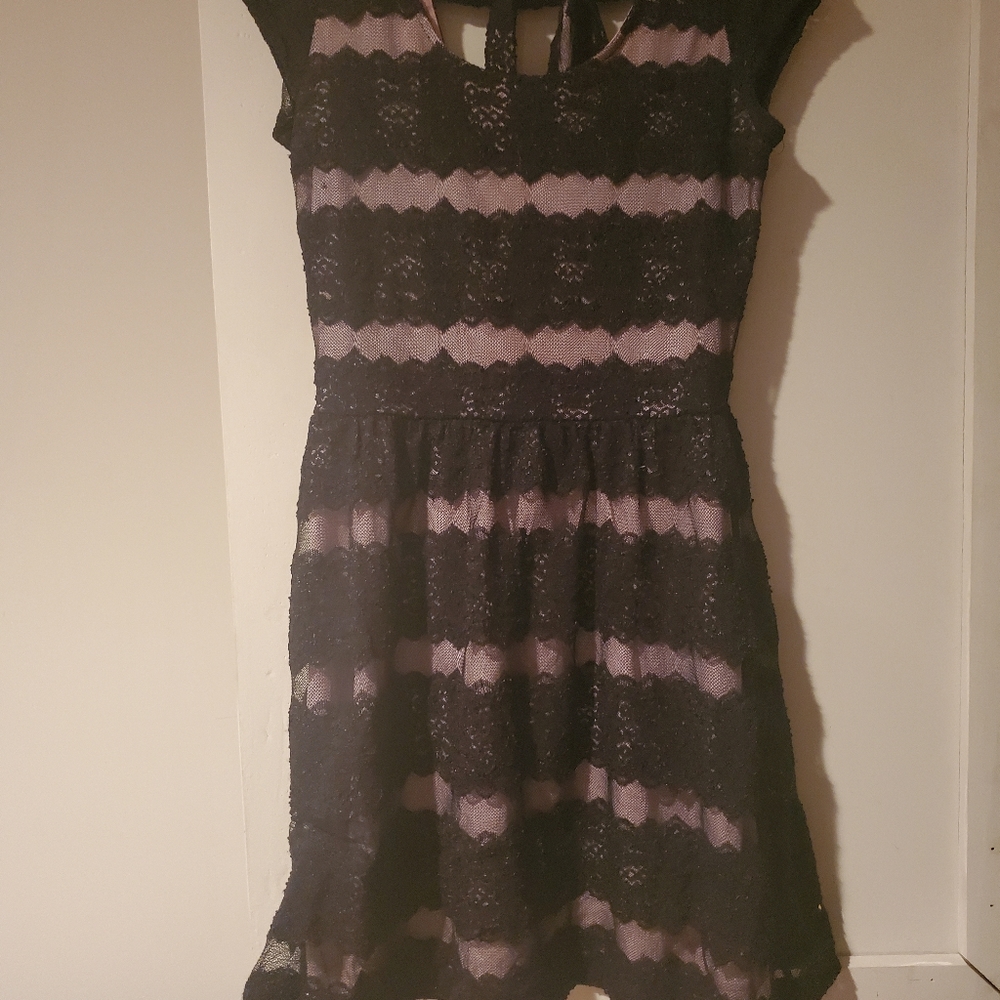 Dress back and pink